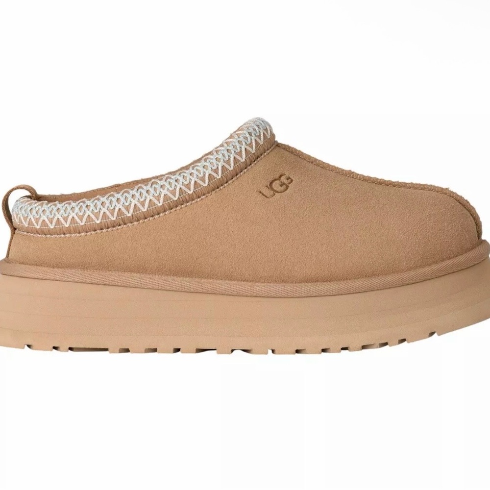 UGG Cozy Tan Slip-On Shoes